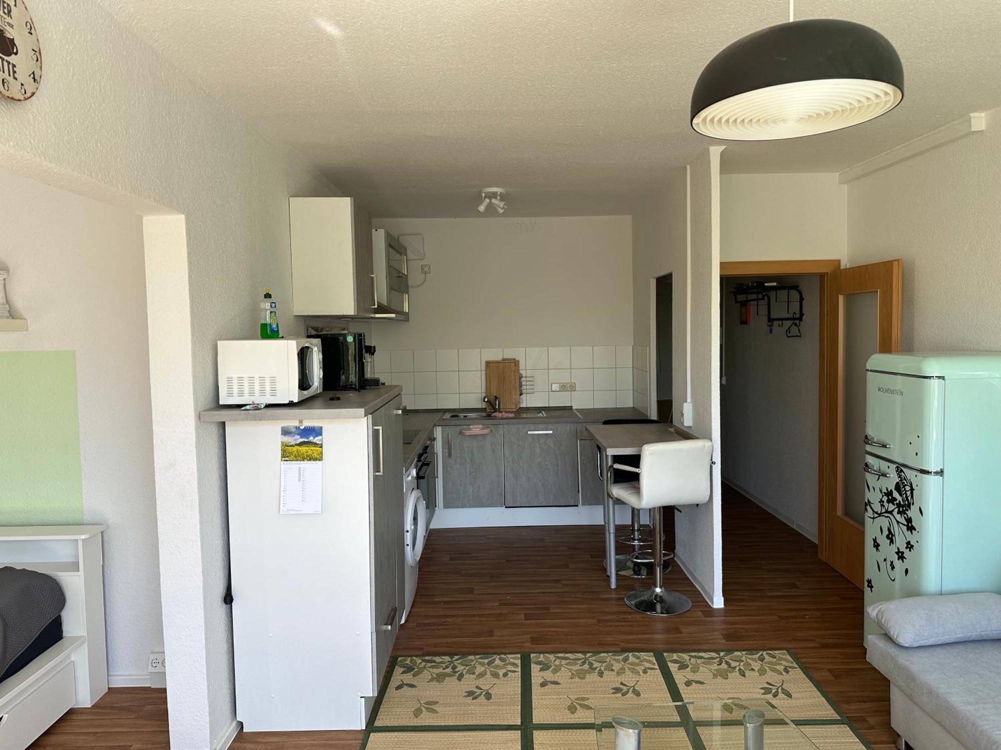 Ruhige Sonnige 1,5 Zimmer Wohnung Érfurt Exterior foto