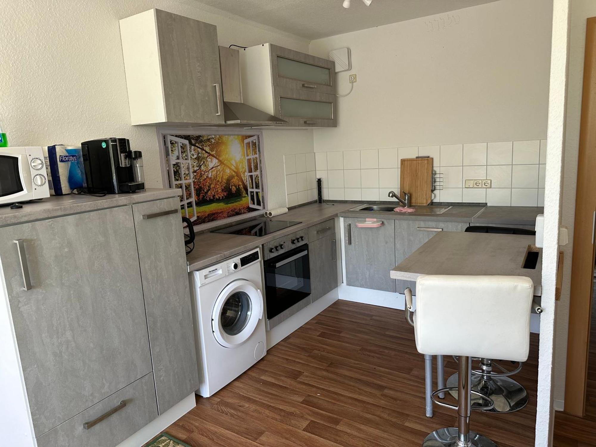 Ruhige Sonnige 1,5 Zimmer Wohnung Érfurt Exterior foto